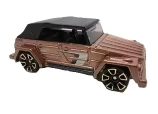 Foto da miniatura Hot Wheels Volkswagen Type 181 na cor Marrom