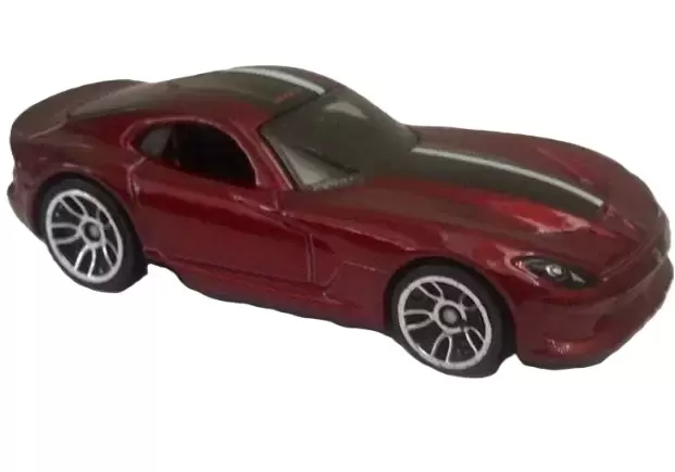 Foto da miniatura Hot Wheels 2013 Viper SRT na cor Vinho