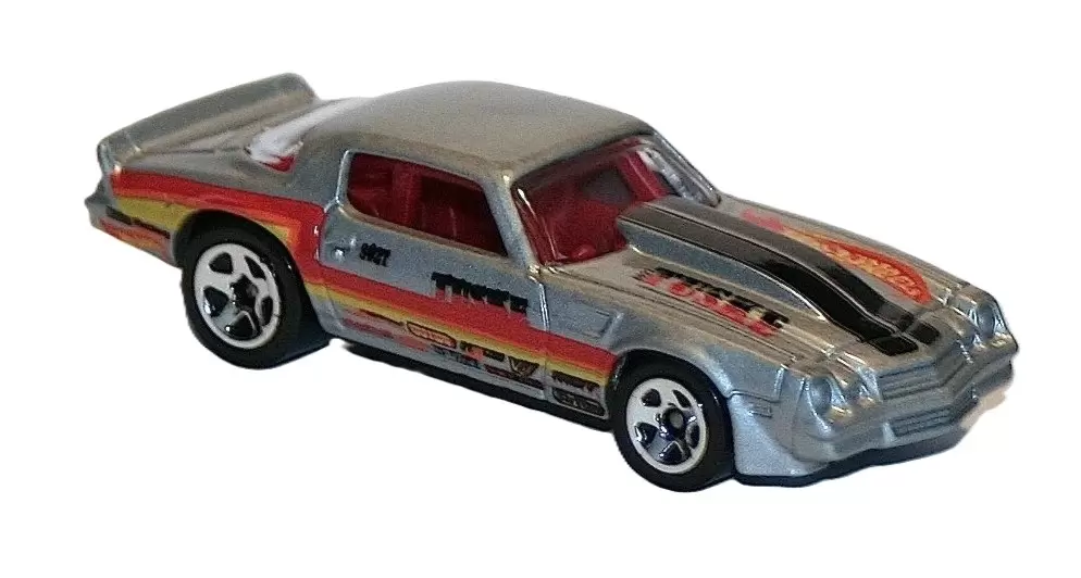 Foto da miniatura Hot Wheels 81 Camaro na cor Prata