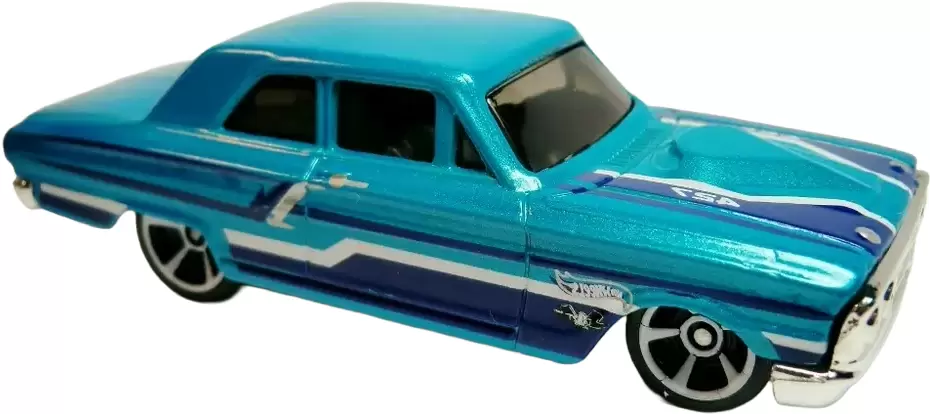 Foto da miniatura Hot Wheels Ford Thunderbolt na cor Azul