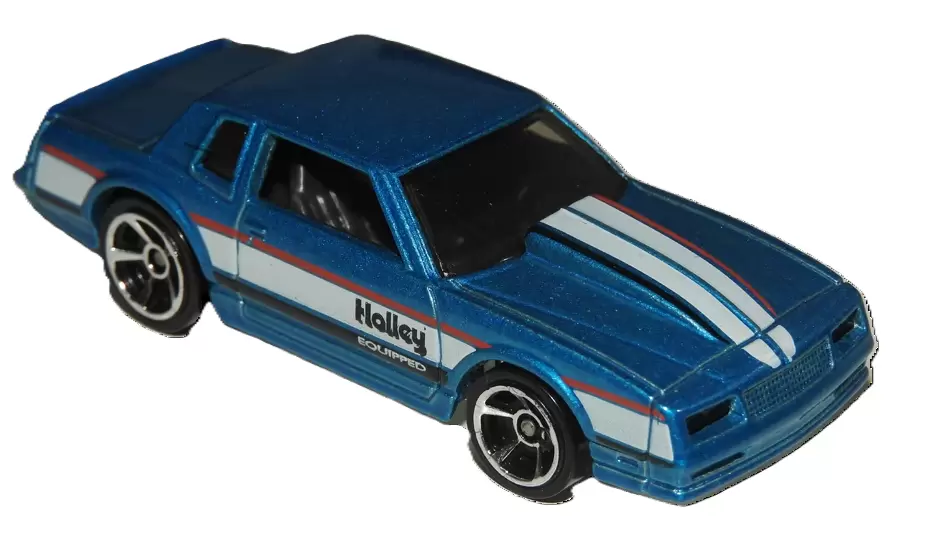 Foto da miniatura Hot Wheels 86 Monte Carlo SS na cor Azul