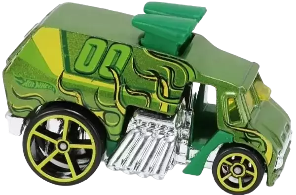 Foto da miniatura Hot Wheels Cool-One na cor Verde