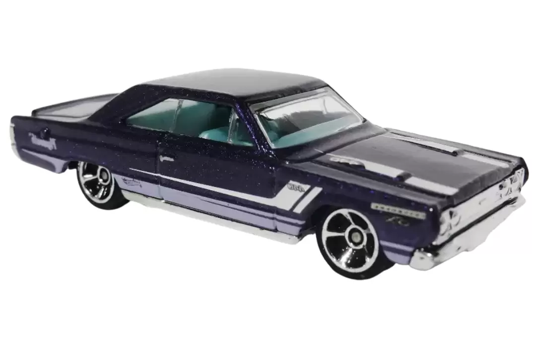 Foto da miniatura Hot Wheels 67 Plymouth GTX na cor Roxo