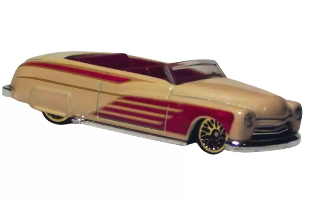 Foto da miniatura Hot Wheels 49 Merc na cor Bege