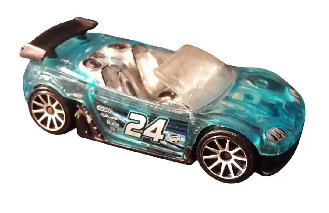 Foto da miniatura Hot Wheels Trak-Tune na cor Azul