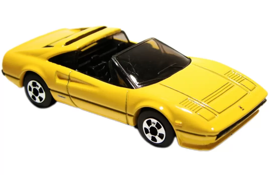 Foto da miniatura Hot Wheels Ferrari 308 GTS na cor Amarelo