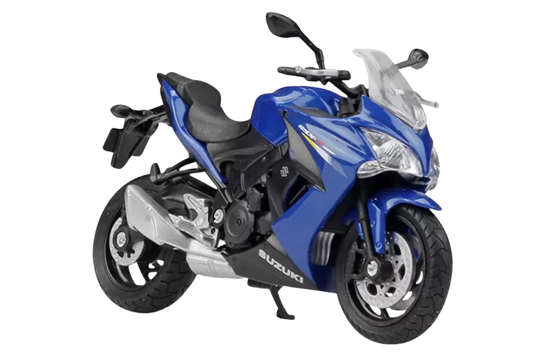 Foto da miniatura Welly Suzuki GSX-S 1000 F 2017 na cor Azul