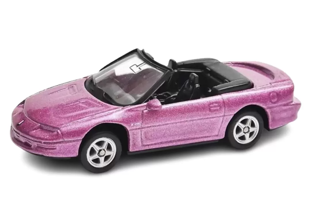 Foto da miniatura Welly Camaro Z28 Convertible na cor Rosa