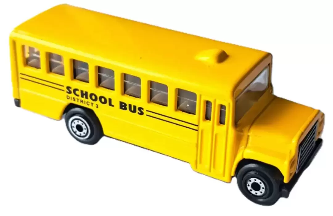 Foto da miniatura Welly School Bus na cor Amarelo