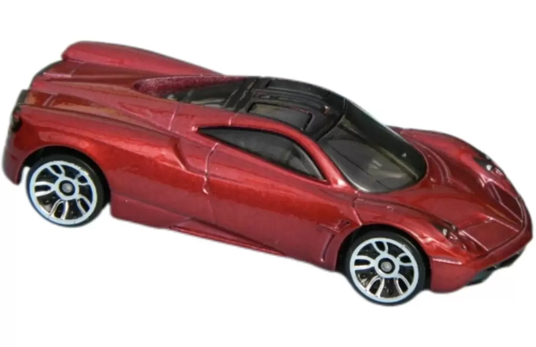 Foto da miniatura Hot Wheels Pagani Huayra na cor Vinho