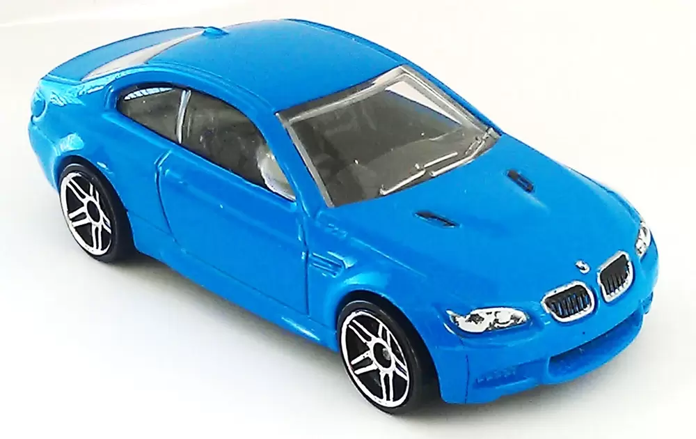 Foto da miniatura Hot Wheels BMW M3 na cor Azul