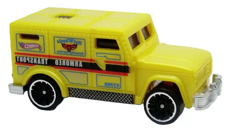 Foto da miniatura Hot Wheels Armored Truck na cor Amarelo