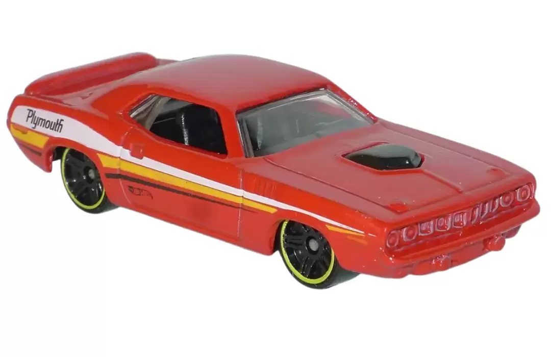 Foto da miniatura Hot Wheels 70 Hemi Cuda na cor Vermelho