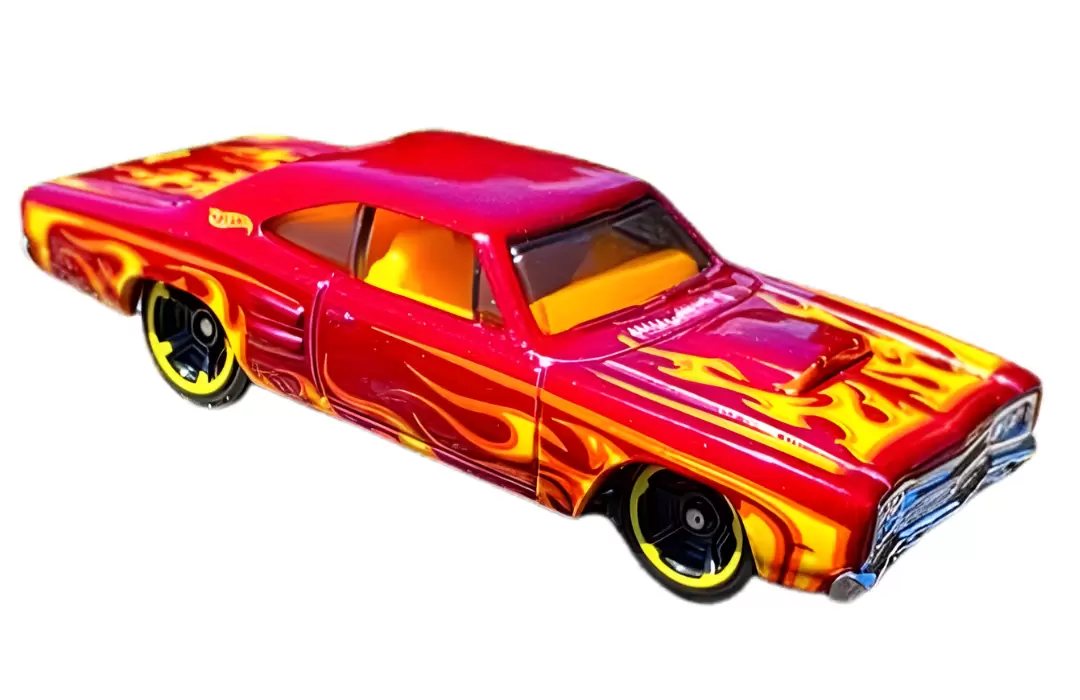 Foto da miniatura Hot Wheels 69 Dodge Coronet Superbee na cor Vermelho