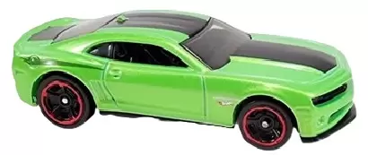 Foto da miniatura Hot Wheels 2013 Hot Wheels Chevy Camaro na cor Verde