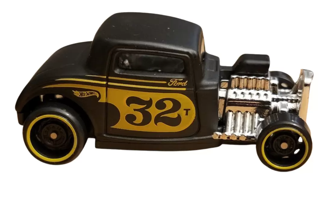 Foto da miniatura Hot Wheels 32 Ford na cor Preto
