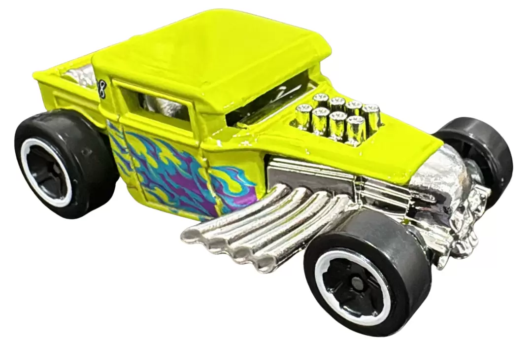 Foto da miniatura Hot Wheels Bone Shaker na cor Verde
