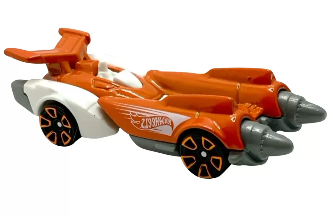 Foto da miniatura Hot Wheels Ollie Rocket na cor Laranja