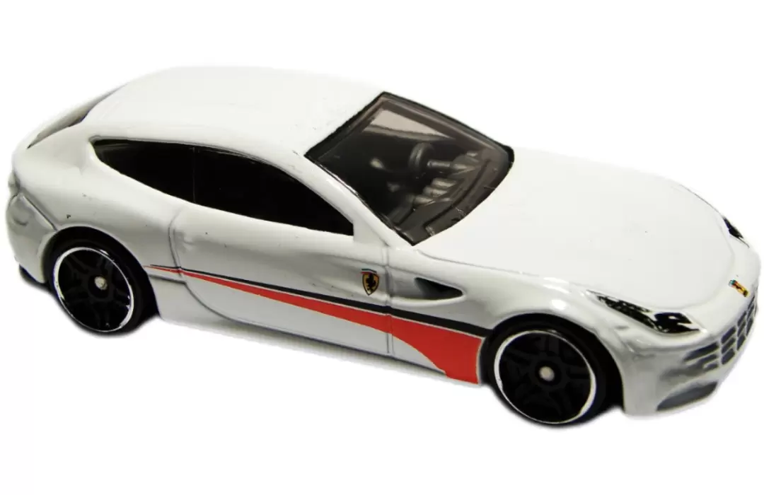 Foto da miniatura Hot Wheels Ferrari FF na cor Branco